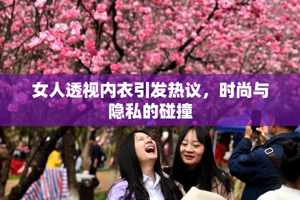 女人透视内衣引发热议，时尚与隐私的碰撞