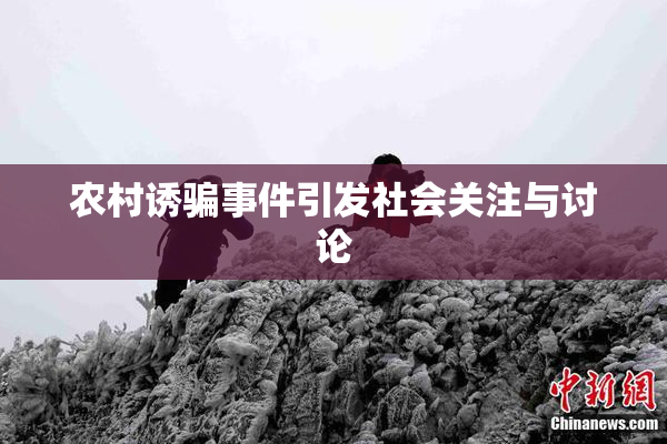 农村诱骗事件引发社会关注与讨论