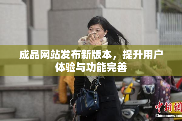 成品网站发布新版本，提升用户体验与功能完善