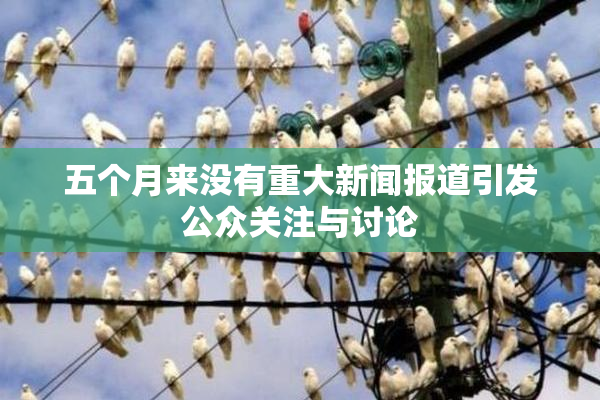 五个月来没有重大新闻报道引发公众关注与讨论