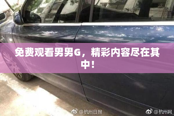 免费观看男男G，精彩内容尽在其中！