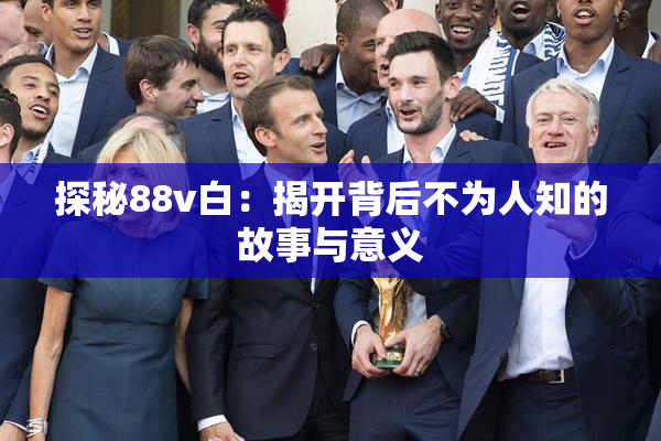 探秘88v白：揭开背后不为人知的故事与意义