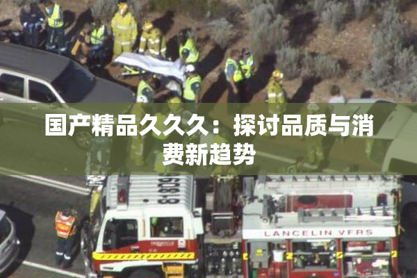 国产精品久久久：探讨品质与消费新趋势