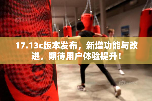 17.13c版本发布，新增功能与改进，期待用户体验提升！