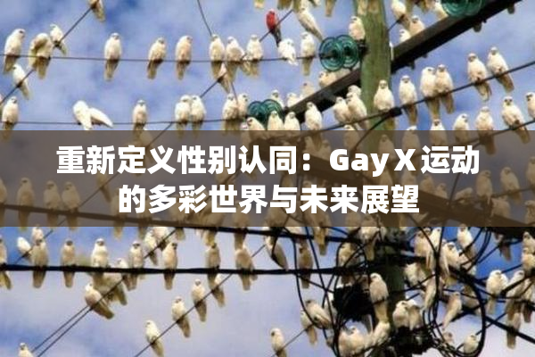 重新定义性别认同：GayⅩ运动的多彩世界与未来展望