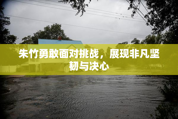 朱竹勇敢面对挑战，展现非凡坚韧与决心