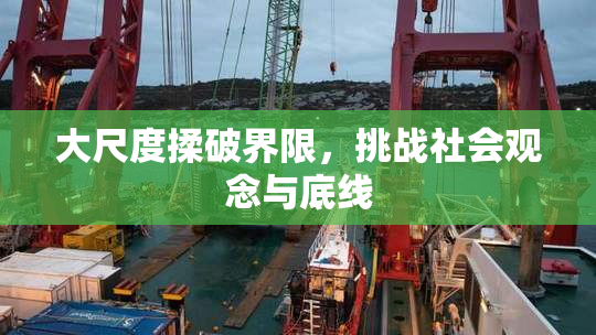 大尺度揉破界限，挑战社会观念与底线