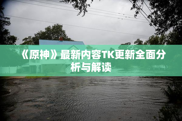 《原神》最新内容TK更新全面分析与解读