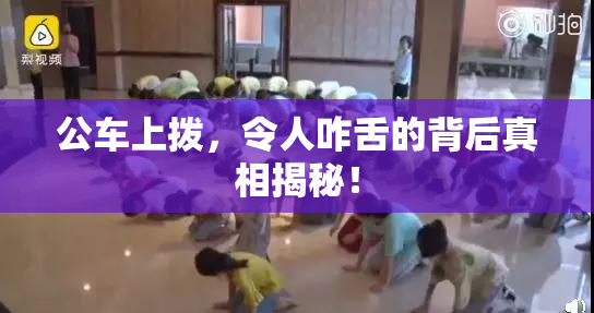公车上拨，令人咋舌的背后真相揭秘！