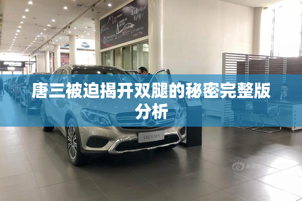 唐三被迫揭开双腿的秘密完整版分析