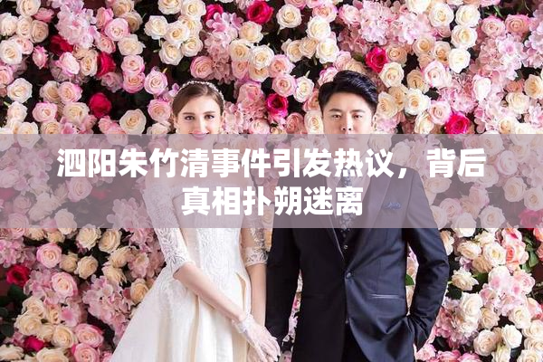 泗阳朱竹清事件引发热议，背后真相扑朔迷离