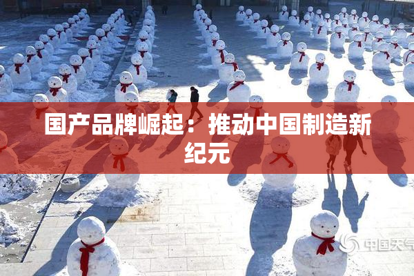 国产品牌崛起：推动中国制造新纪元