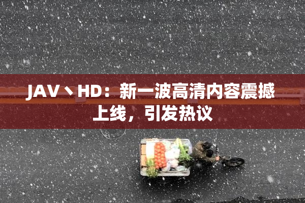JAV丶HD：新一波高清内容震撼上线，引发热议