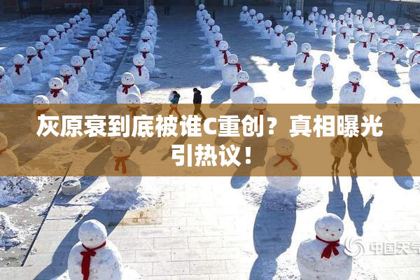 灰原衰到底被谁C重创？真相曝光引热议！