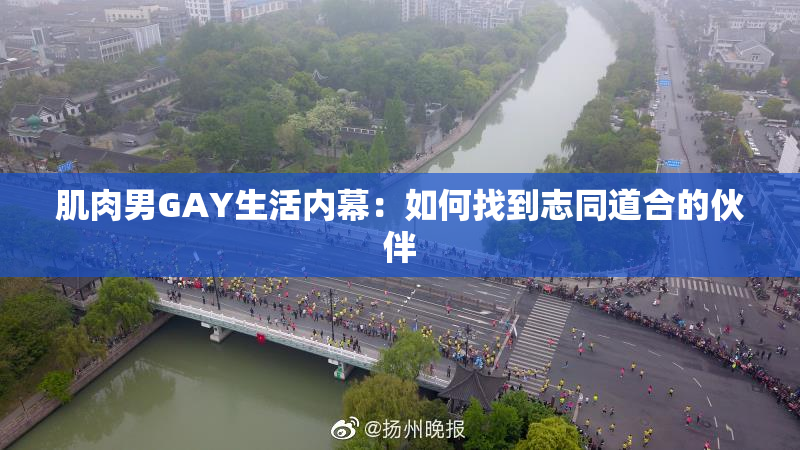 肌肉男GAY生活内幕：如何找到志同道合的伙伴