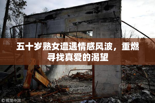 五十岁熟女遭遇情感风波，重燃寻找真爱的渴望