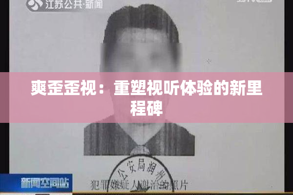 爽歪歪视：重塑视听体验的新里程碑