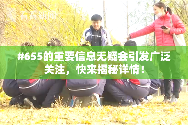 #655的重要信息无疑会引发广泛关注，快来揭秘详情！