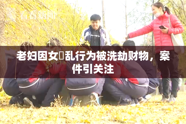 老妇因女婬乱行为被洗劫财物，案件引关注