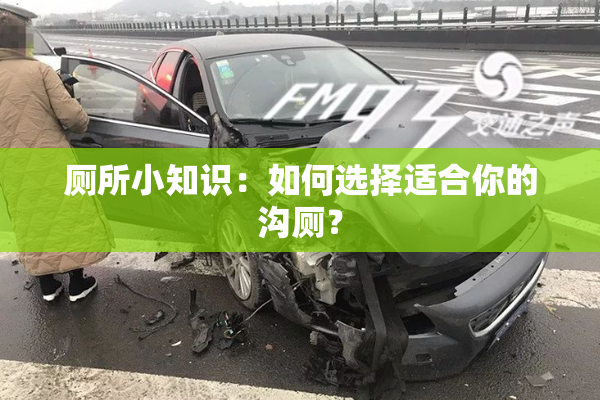 厕所小知识：如何选择适合你的沟厕？