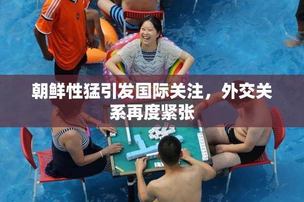 朝鲜性猛引发国际关注，外交关系再度紧张