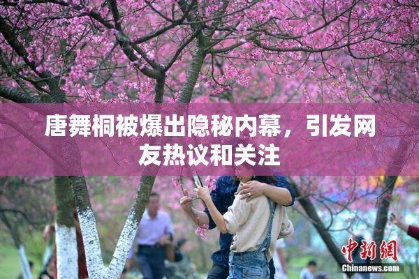 唐舞桐被爆出隐秘内幕，引发网友热议和关注