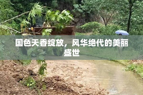 国色天香绽放，风华绝代的美丽盛世
