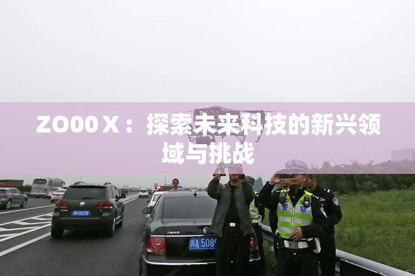 ZO00Ⅹ：探索未来科技的新兴领域与挑战