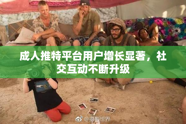 成人推特平台用户增长显著，社交互动不断升级