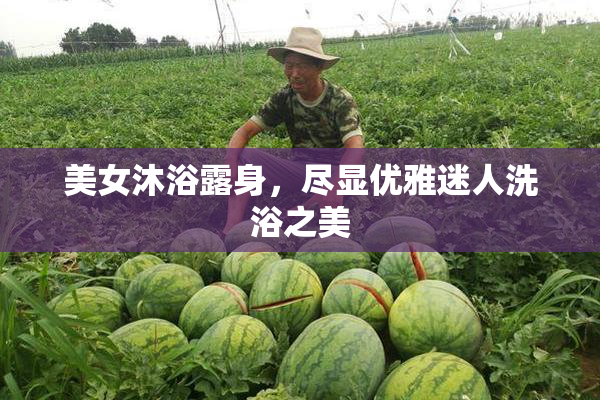 美女沐浴露身，尽显优雅迷人洗浴之美