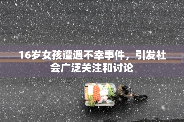 16岁女孩遭遇不幸事件，引发社会广泛关注和讨论