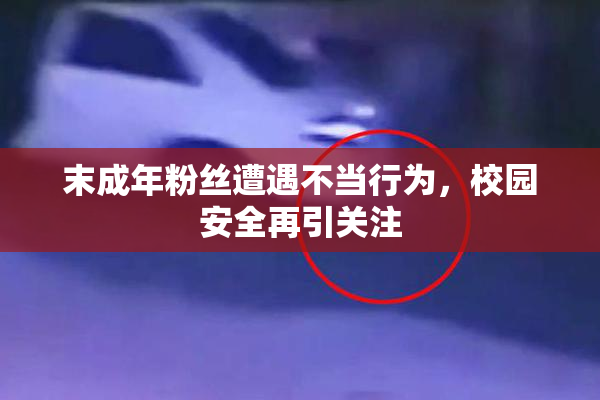 末成年粉丝遭遇不当行为，校园安全再引关注