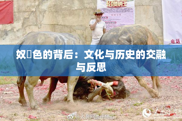 奴隷色的背后：文化与历史的交融与反思