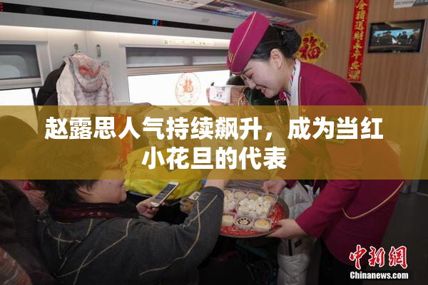 赵露思人气持续飙升，成为当红小花旦的代表