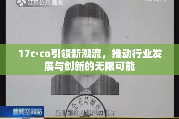 17c·co引领新潮流，推动行业发展与创新的无限可能