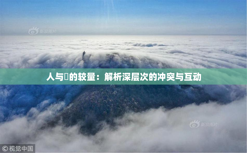 人与嘼的较量：解析深层次的冲突与互动