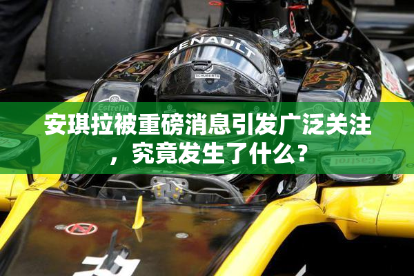 安琪拉被重磅消息引发广泛关注，究竟发生了什么？