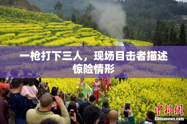一枪打下三人，现场目击者描述惊险情形