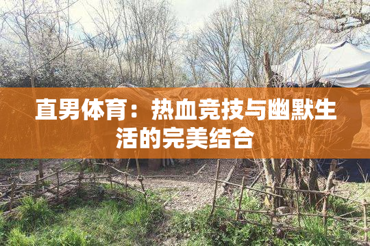 直男体育：热血竞技与幽默生活的完美结合