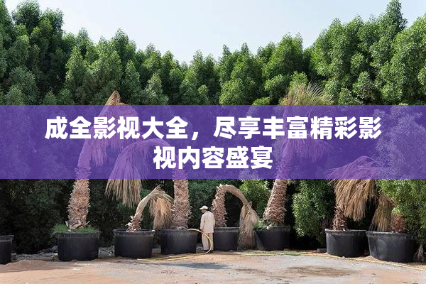 成全影视大全，尽享丰富精彩影视内容盛宴