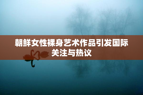 朝鲜女性裸身艺术作品引发国际关注与热议