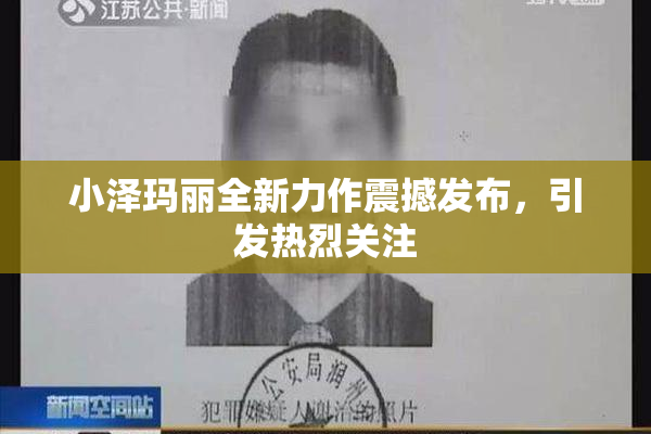 小泽玛丽全新力作震撼发布，引发热烈关注