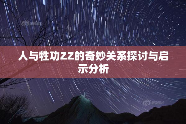 人与牲功ZZ的奇妙关系探讨与启示分析