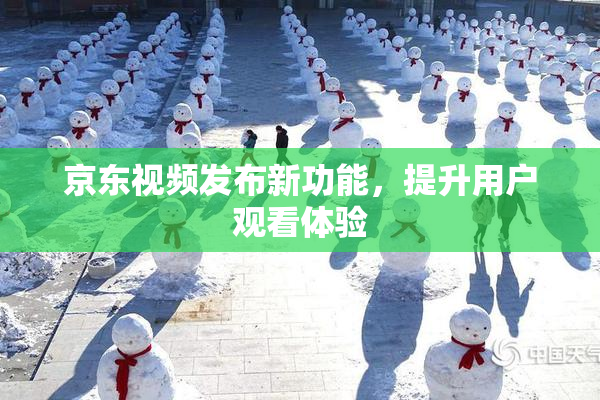 京东视频发布新功能，提升用户观看体验