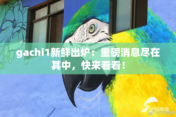 gachi1新鲜出炉：重磅消息尽在其中，快来看看！