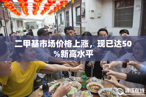 二甲基市场价格上涨，现已达50%新高水平