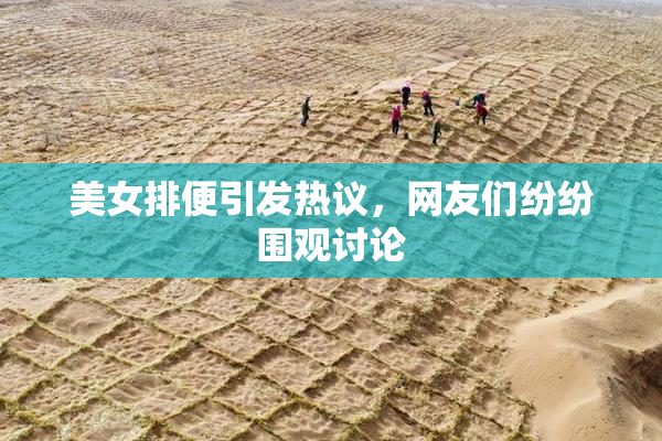 美女排便引发热议，网友们纷纷围观讨论