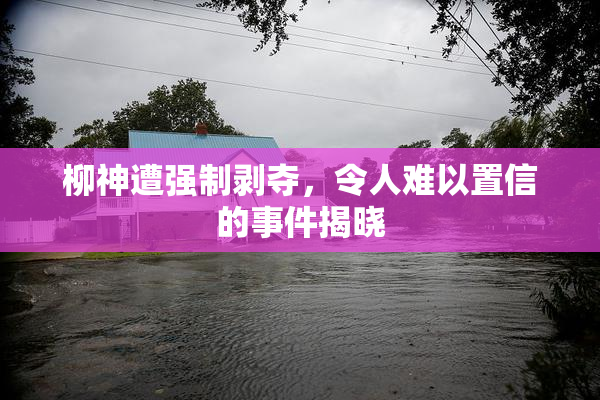 柳神遭强制剥夺，令人难以置信的事件揭晓