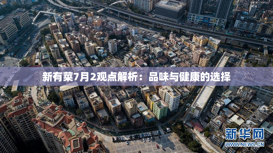新有菜7月2观点解析：品味与健康的选择