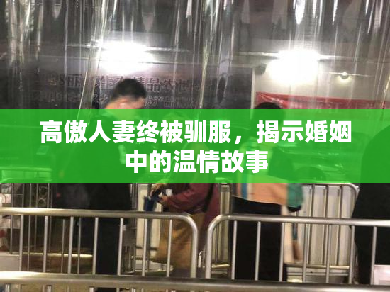 高傲人妻终被驯服，揭示婚姻中的温情故事